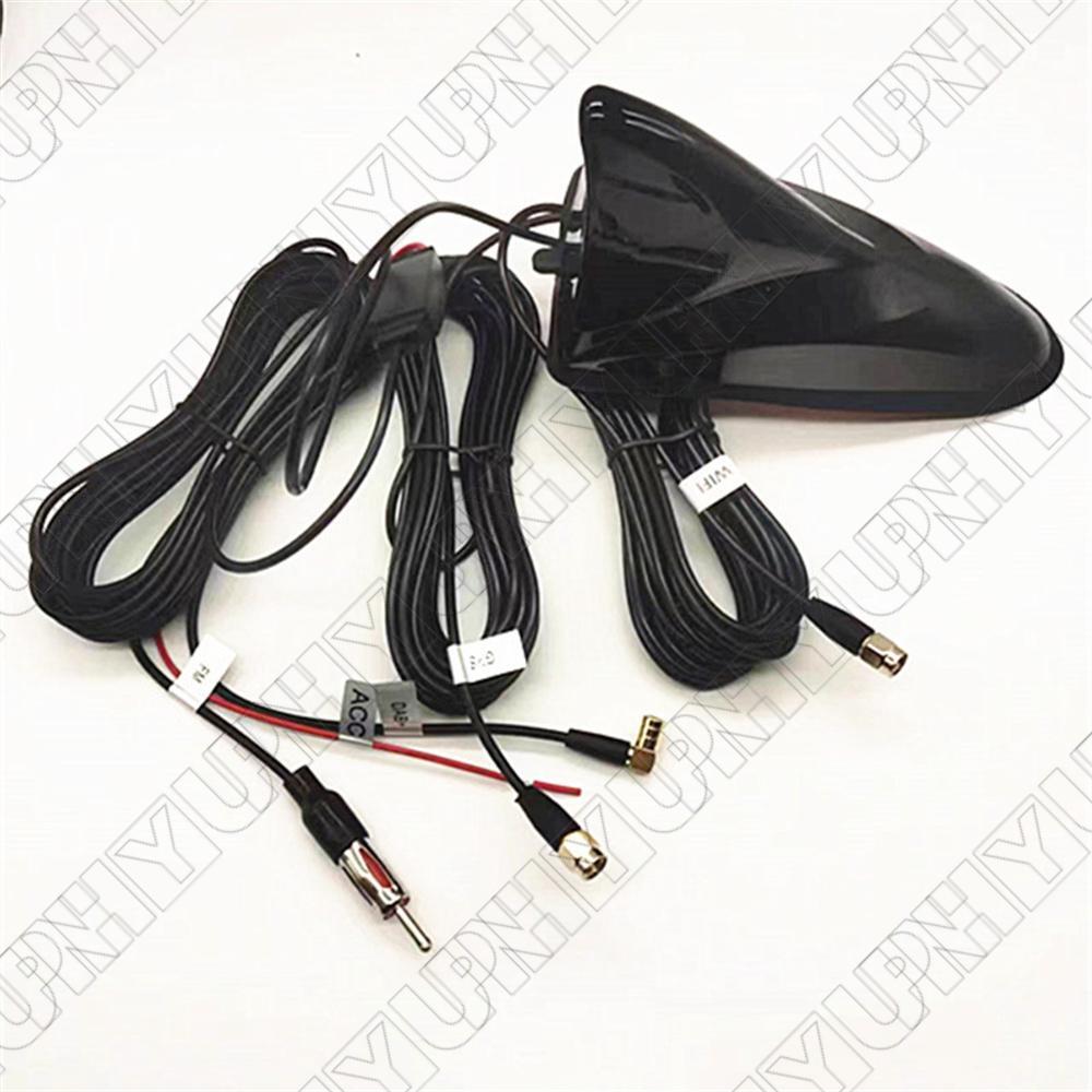Car Roof Shark Fin Antenna (DAB+GPS+FM/AM+WIFI) Support GLONASS 1602MHZ Q