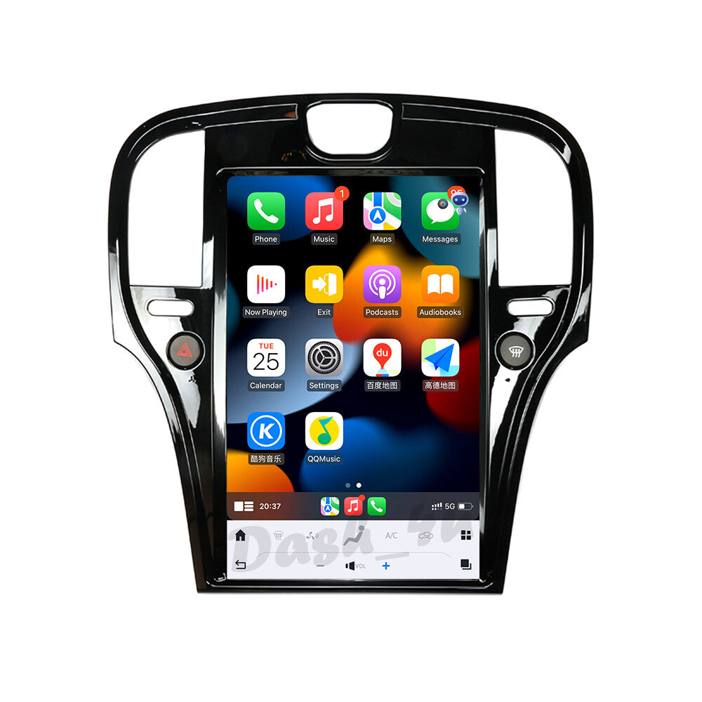 for Chrysler 300C 2011-2020 for Tesla Android 13 Vertical Screen 14.4 car GPS Radio