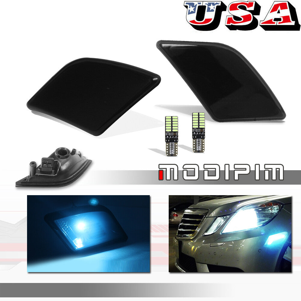 Error ice blue LED side marker light suitable for November 2008 for Benz W204 C250 C300 C350- v
