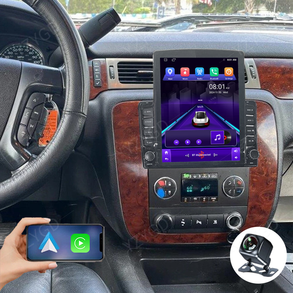 for Chevrolet Silverado LTZ 2007-2012 Apple Carplay Car Radio GPS Stereo Screen