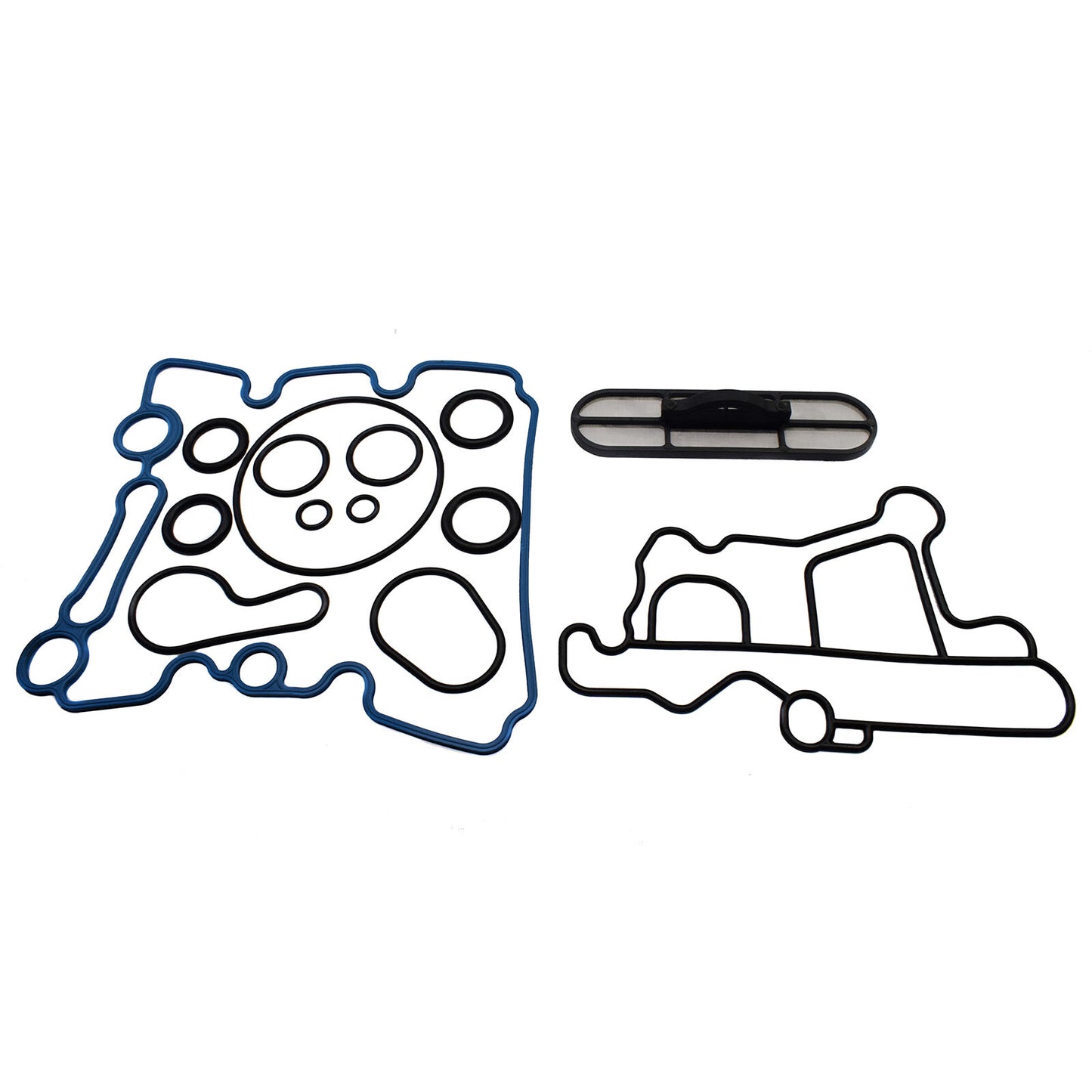 Oil Cooler Gasket Kit for E-350 E-450 F-550 Super Duty 3C3Z-6619-CA- v