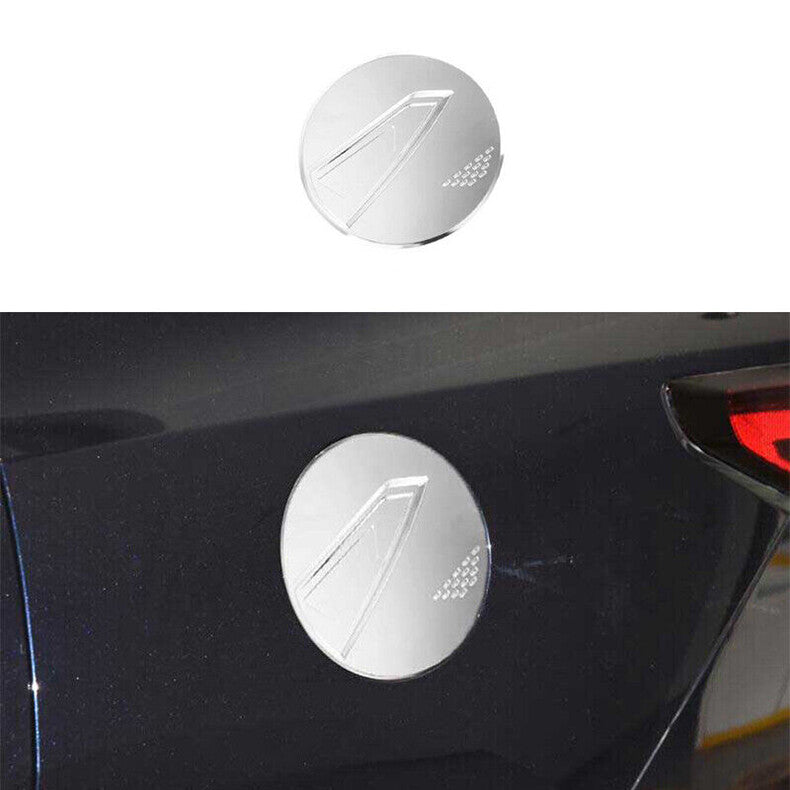 for Chevy Blazer 2019-2022 ABS Chrome Car Fuel Tank Oil Gas Cap decor Cover Trim