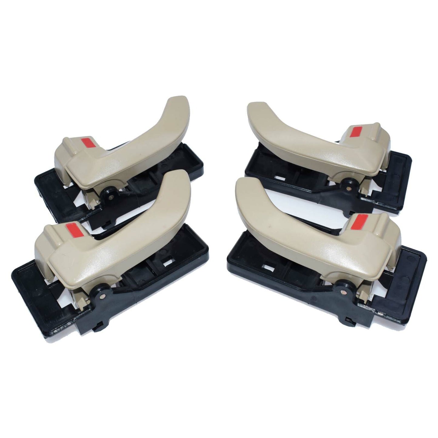 Left and right 4 pieces beige inner door handle for for Hyundai for Tucson 2008 - 2009- v