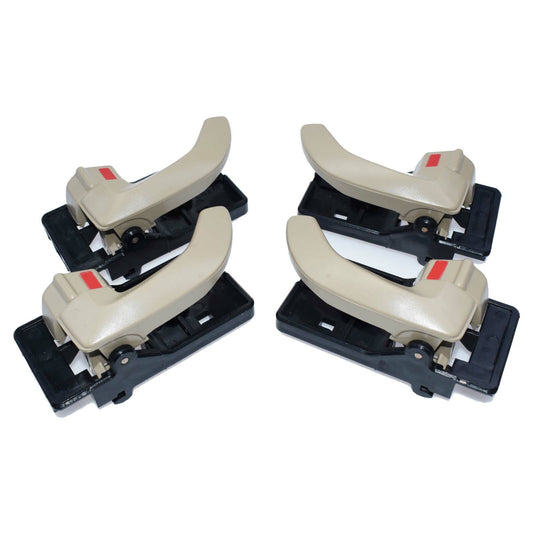 Left and right 4 pieces beige inner door handle for for Hyundai for Tucson 2008 - 2009- v