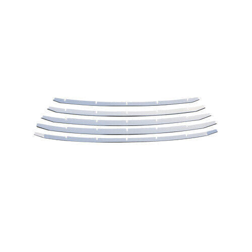 5PCS Front Bumper Center Hood Grill Strip Chrome Steel Fit for Kia K5 2021-2022 n