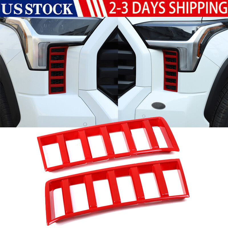 Front grille bumper vent cover trim accessories suitable for Tundra 2022- n