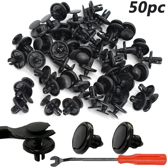 50pc for Toyota Engine Under Cover Clip Push Type Retainer Fastener 90467-07201