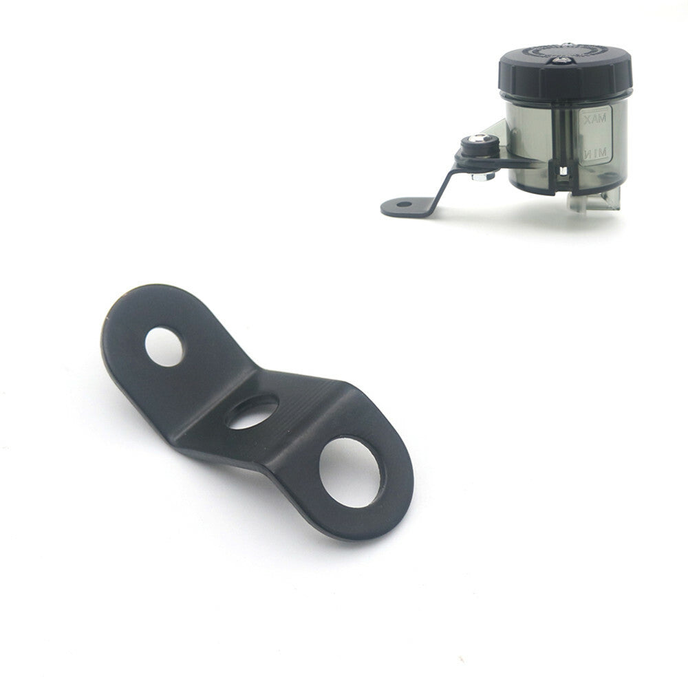 Metal Black Oil Cup Tank Pump Holder Oil Pot Bracket Modification Accessories Q