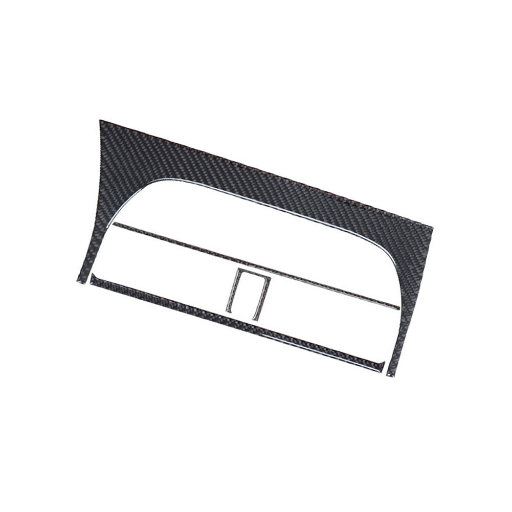For Highlander 2008-2013 Central Navigation Display Frame Trim Cover Red v
