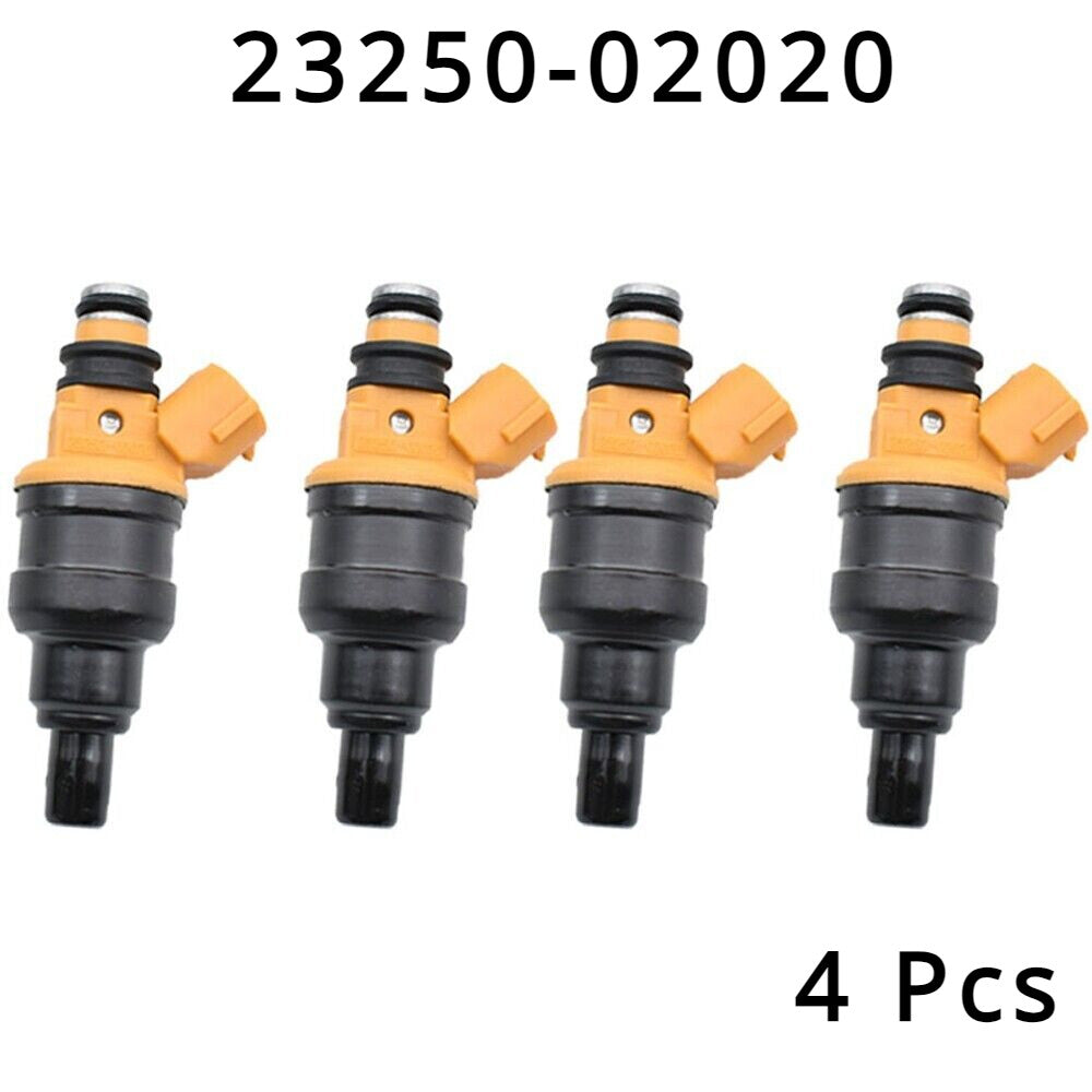 4X Fuel Injector 23250-02020 for Toyota Carina AT190 Avensis AT220 4AFE 92-97