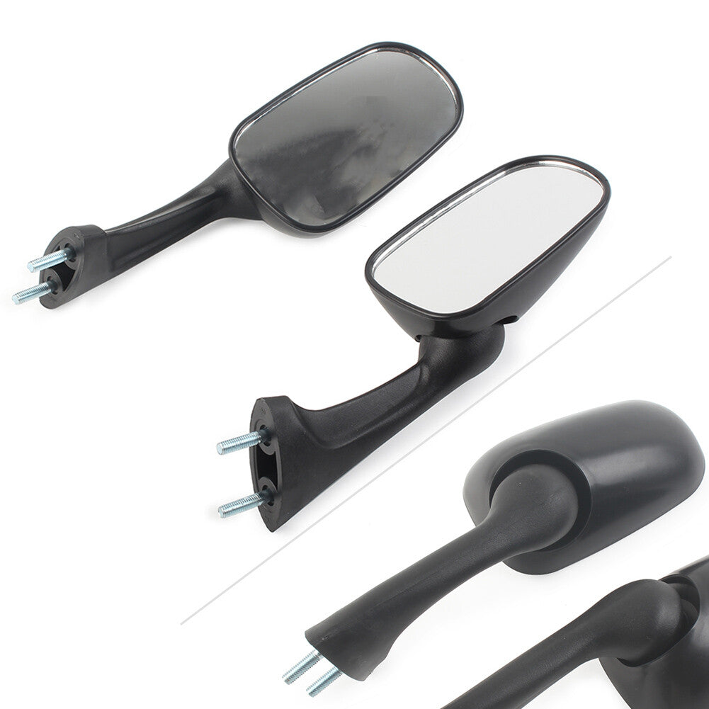 Rearview Side Mirrors for Honda NSR250 SE/SP MC28 VFR400 NC30 RVF400 NC35 Black Q