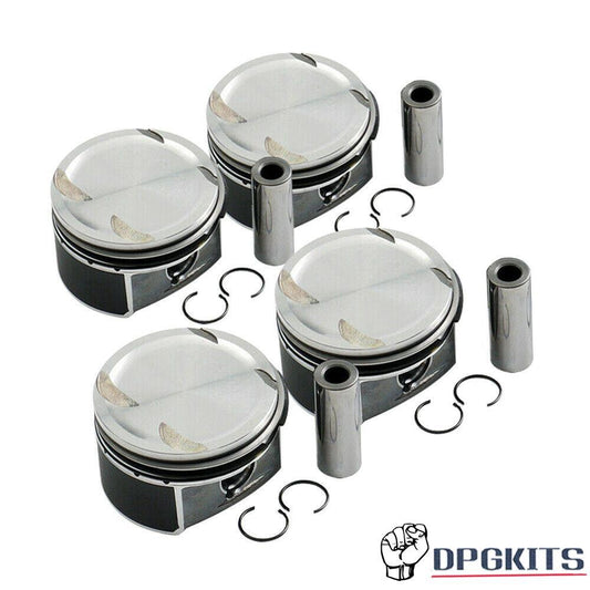 4Pcs ¦µ82mm Pistons  Rings Set For M271 1.8 Supercharged (1796cc) Kompressor