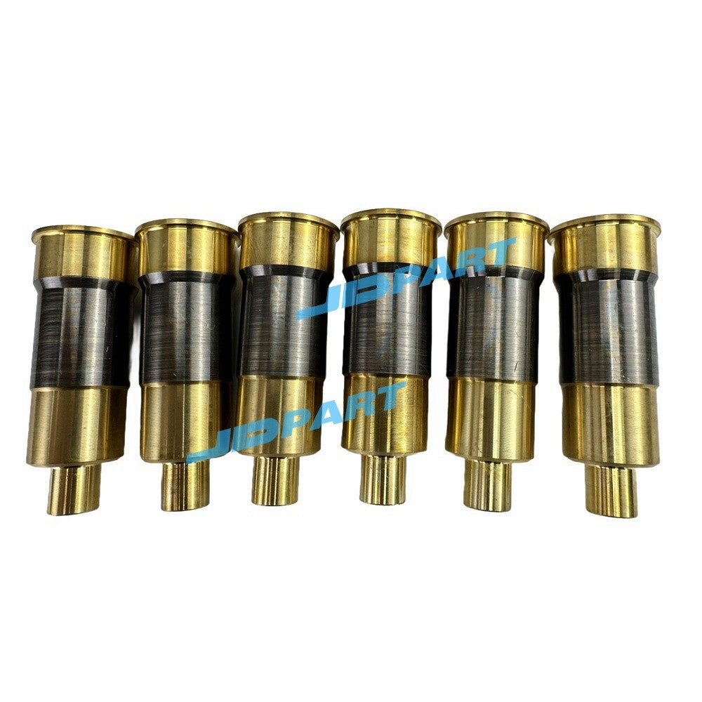 6-piece 6D17 fuel injector nozzle sleeve ME074639 for engine parts -