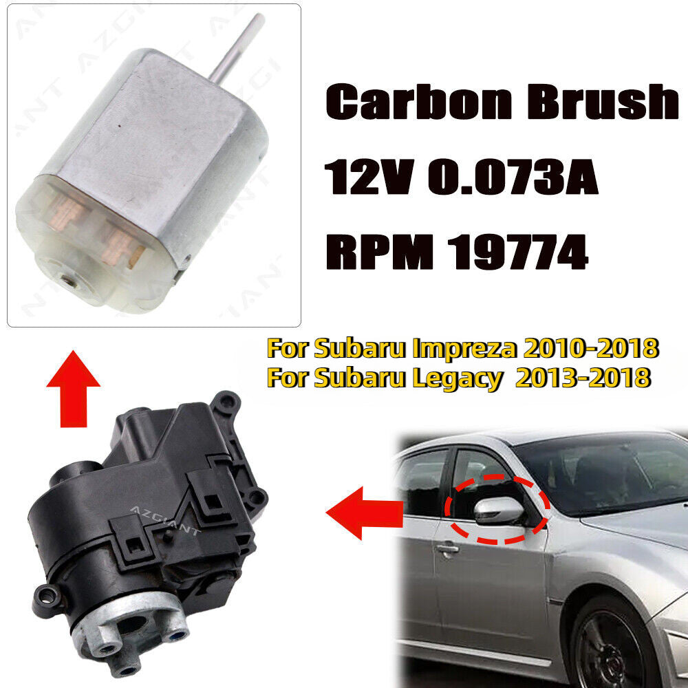 Side mirror folding motor for Subaru Impreza 2010 - 18 / for Subaru Legacy 2013 - 18