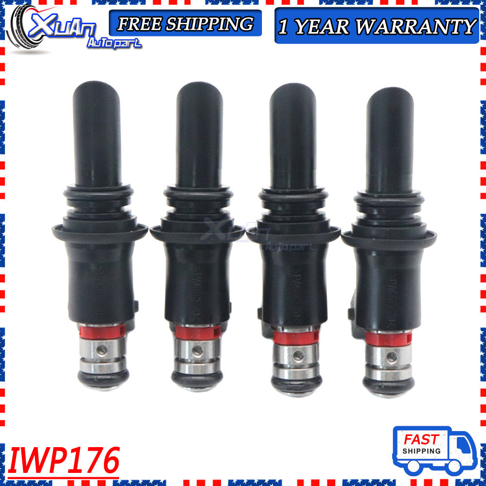 New 4x fuel injectors IWP176 for Gol G3 G4 G5 Voyage Fox 1.0 1.6 8V- v