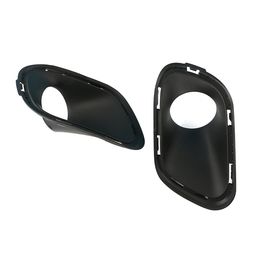 2Pcs Front Bumper Fog Light Bezel Hole Cover Left Right for Cherokee 2014-2015
