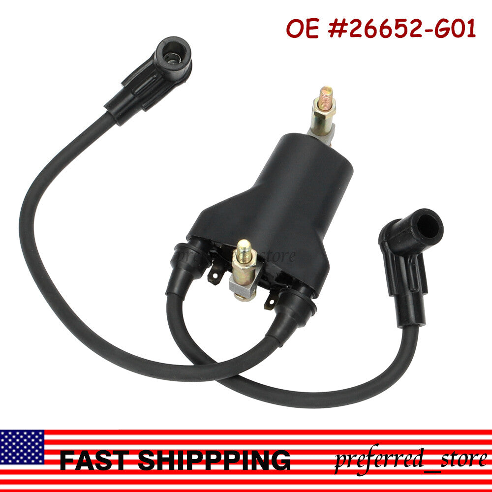 Dual ignition coil 26652-G01 for EZGO 4-wheel gas for golf cart marathon medal winners. v
