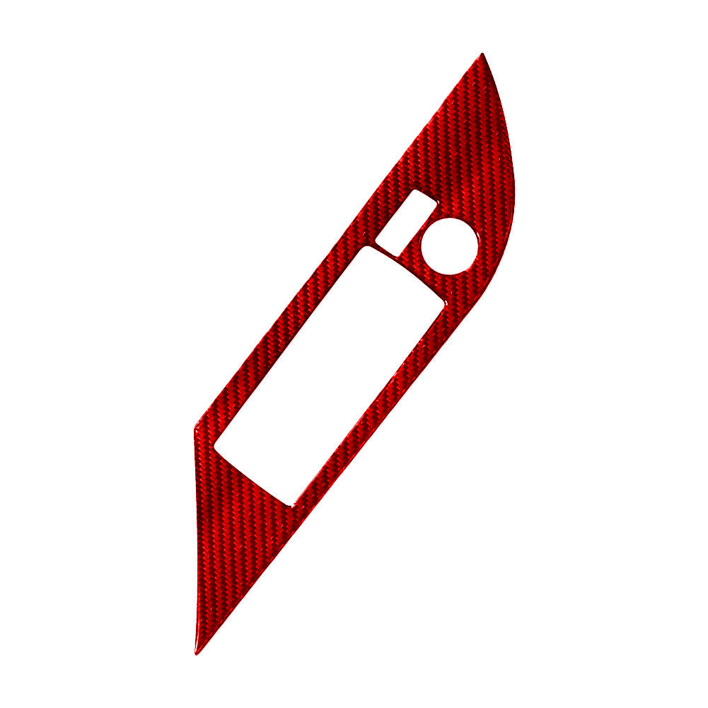 Red Carbon Fiber Below Steering Wheel Cover Trim for RAM Promaster 2014-2021 v