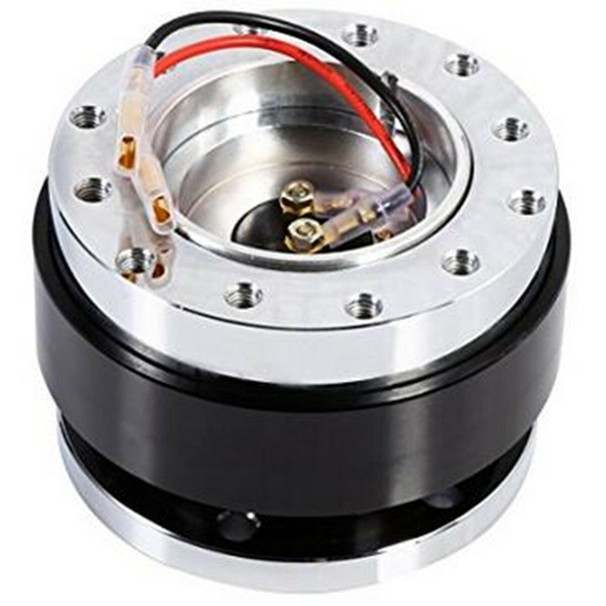 Car Steering Wheel Quick Release Control Hub Adapter Accessories Accessory Black