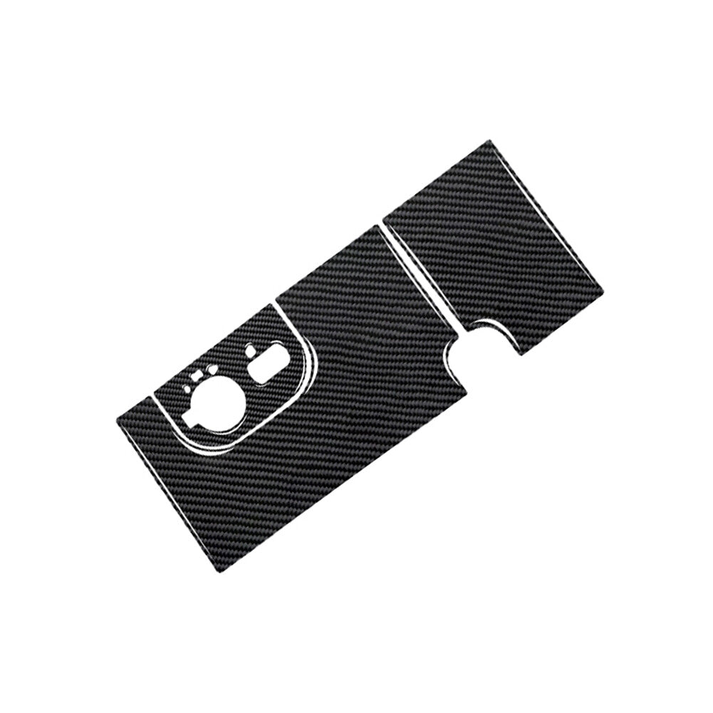 3X Red Carbon Fiber Automatic Gear Shift Cover Trim For Hilux 2015-21 v