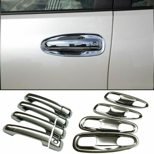Chrome ABS Rear Window Side Moulding Cover Trim Decor For Escape 2013-2019 v