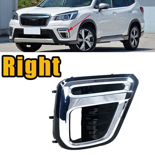 Right for Subaru Forester 2019 2020 2021 Front Bumper Fog Light Covers Passenger v