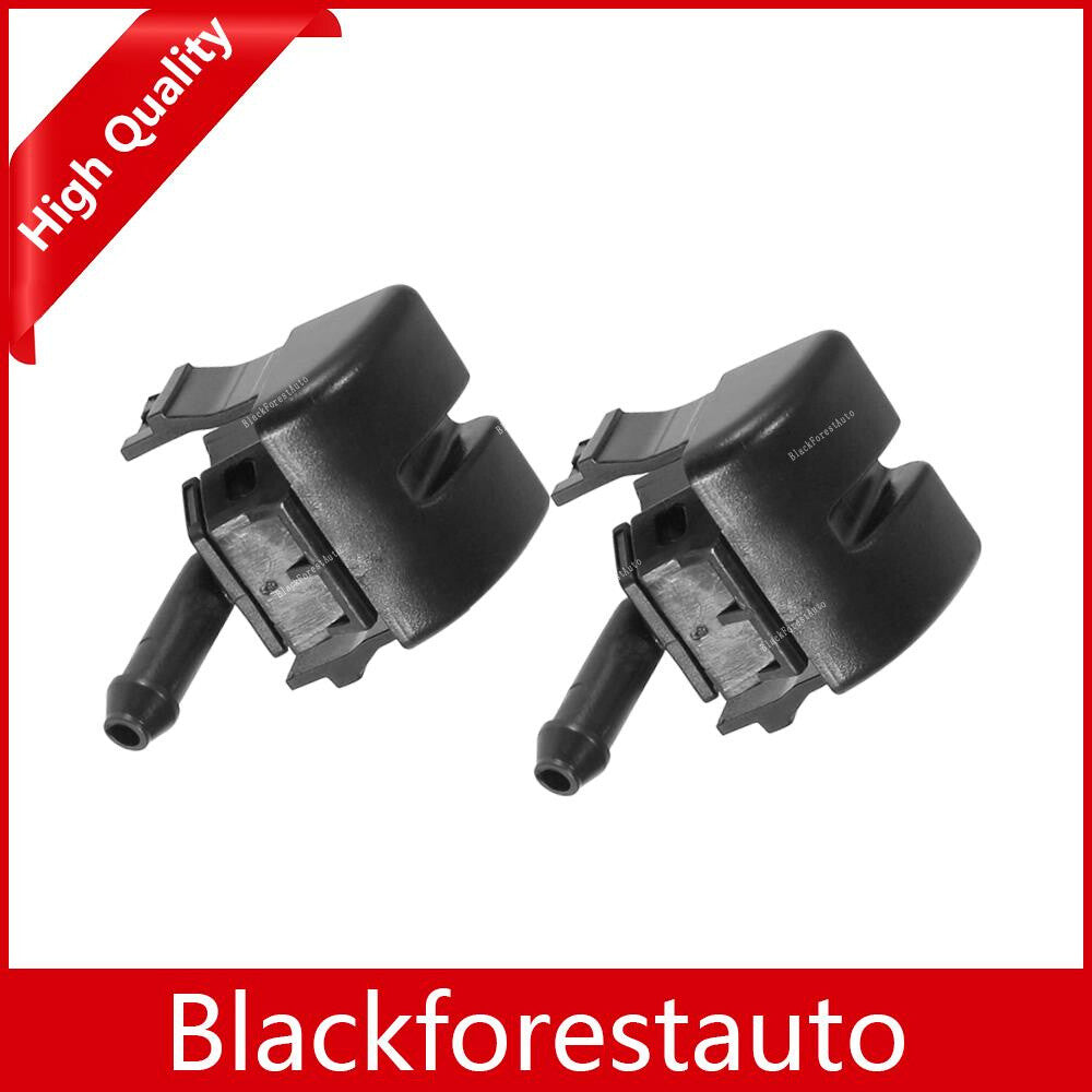 2X Front Windshield Washer Nozzles Spray Jet Fit for BMW 3 Serie E46 61668374368