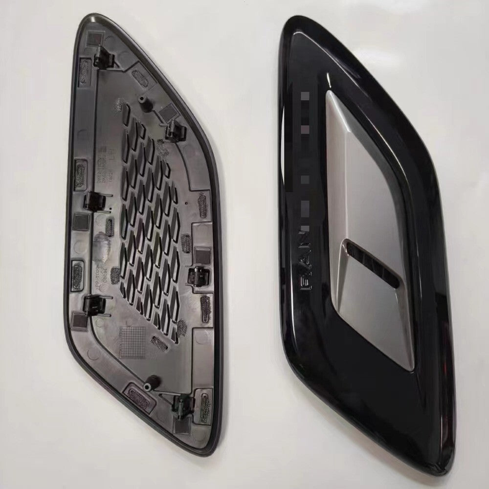 Front Hood Vent Cover Trim Fender Fit for Range Rover Sport 2014-2022 Gray+Black