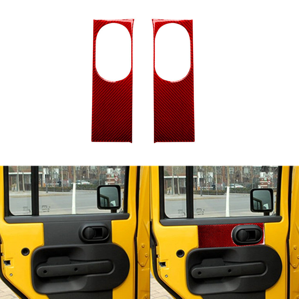 Carbon Fiber Driver Window Switch/Door Panel Cover Trim for Suzuki Grand Vitara v