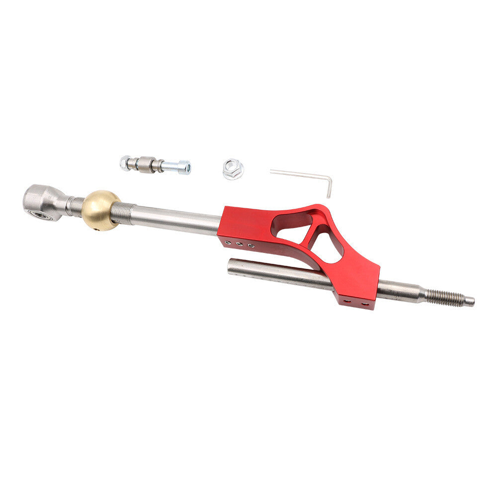 Gear Knob Shifter Extender Adjustable Short Shifter for Honda for Civic EG EK Red