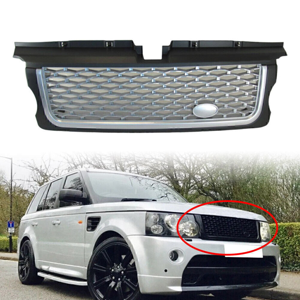 Front Mesh Grille Upper Grill for Range Rover Sport 2005-2009 2008 2007 2006