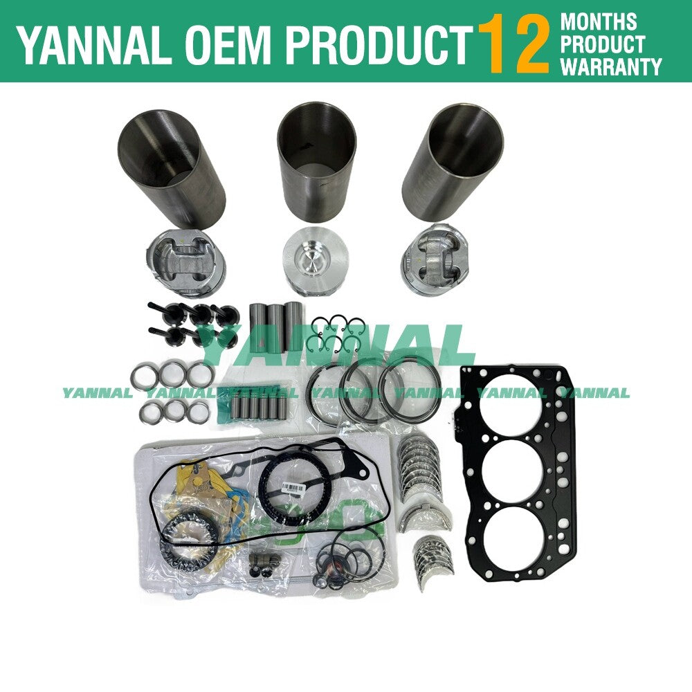 Suitable for ISUZU 3AB1 crankshaft main bearing connecting rod bearing kit thrust cleaning machine -