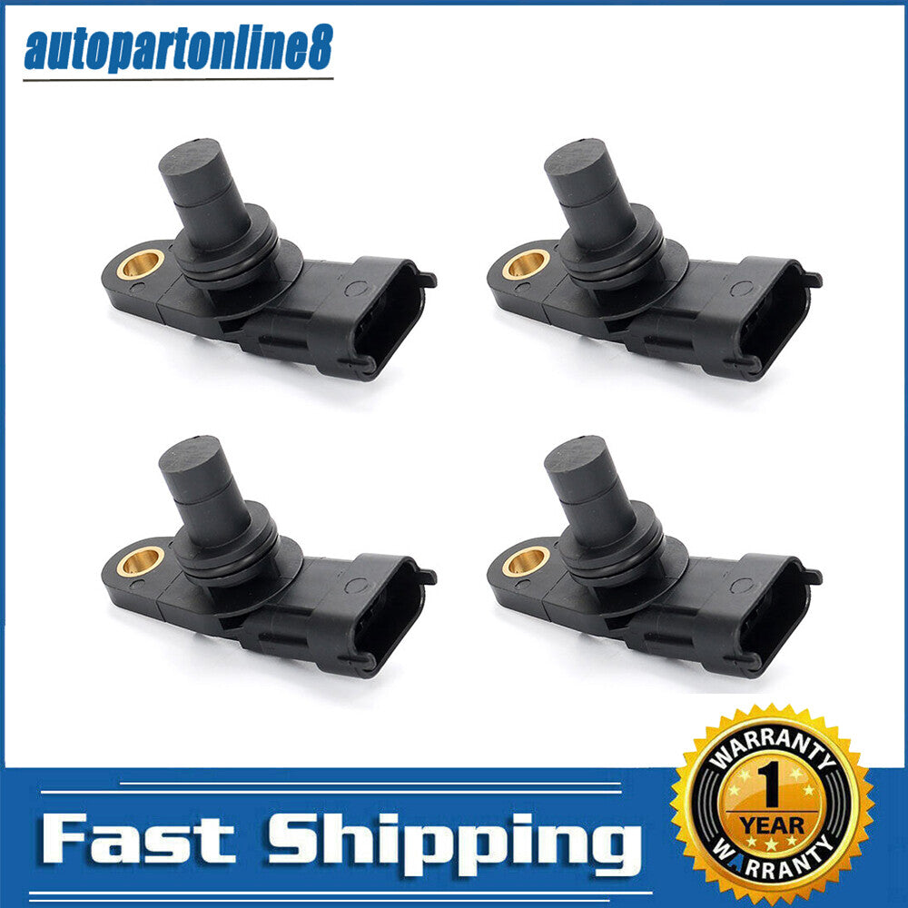4Pcs 12590907 Camshaft Position Sensor for Chevrolet for GMC for Pontiac for Cadillac CTS Q