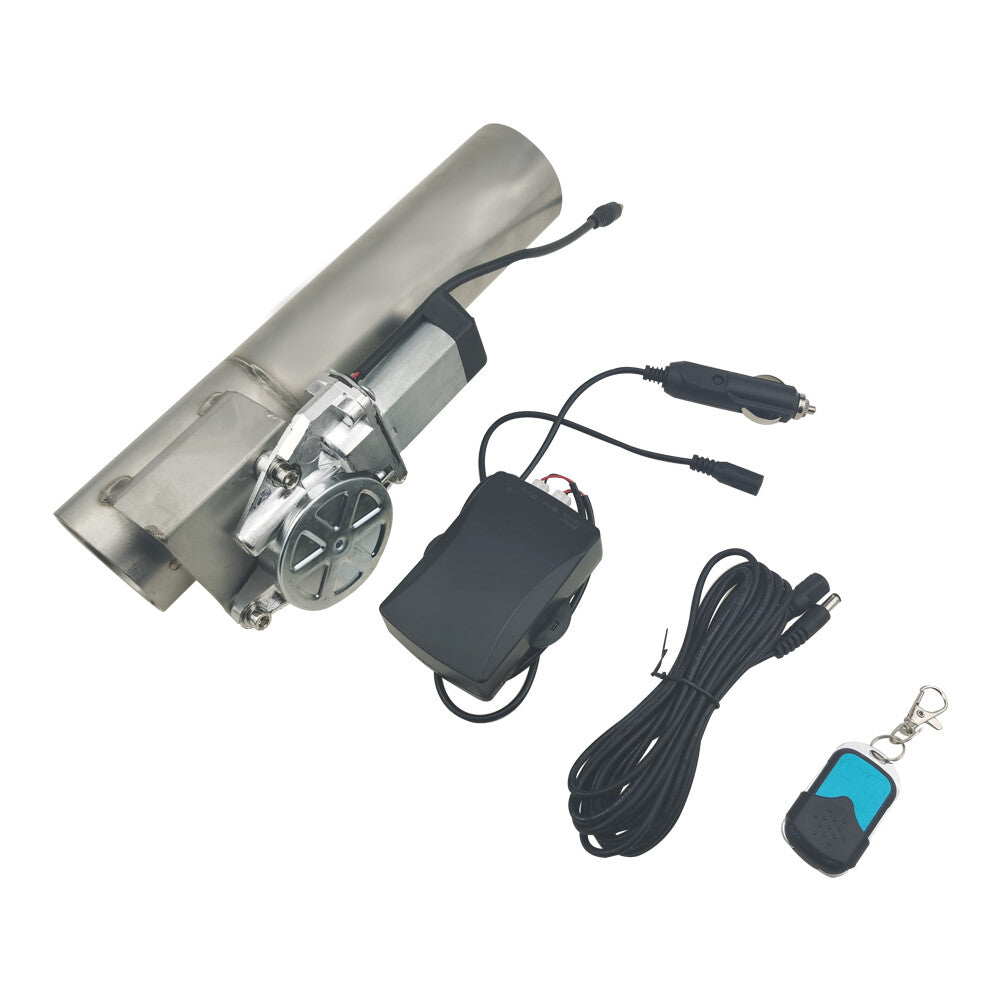 3 Electric Exhaust Valve I Pipe Control Motor Valve System with Remote Switch