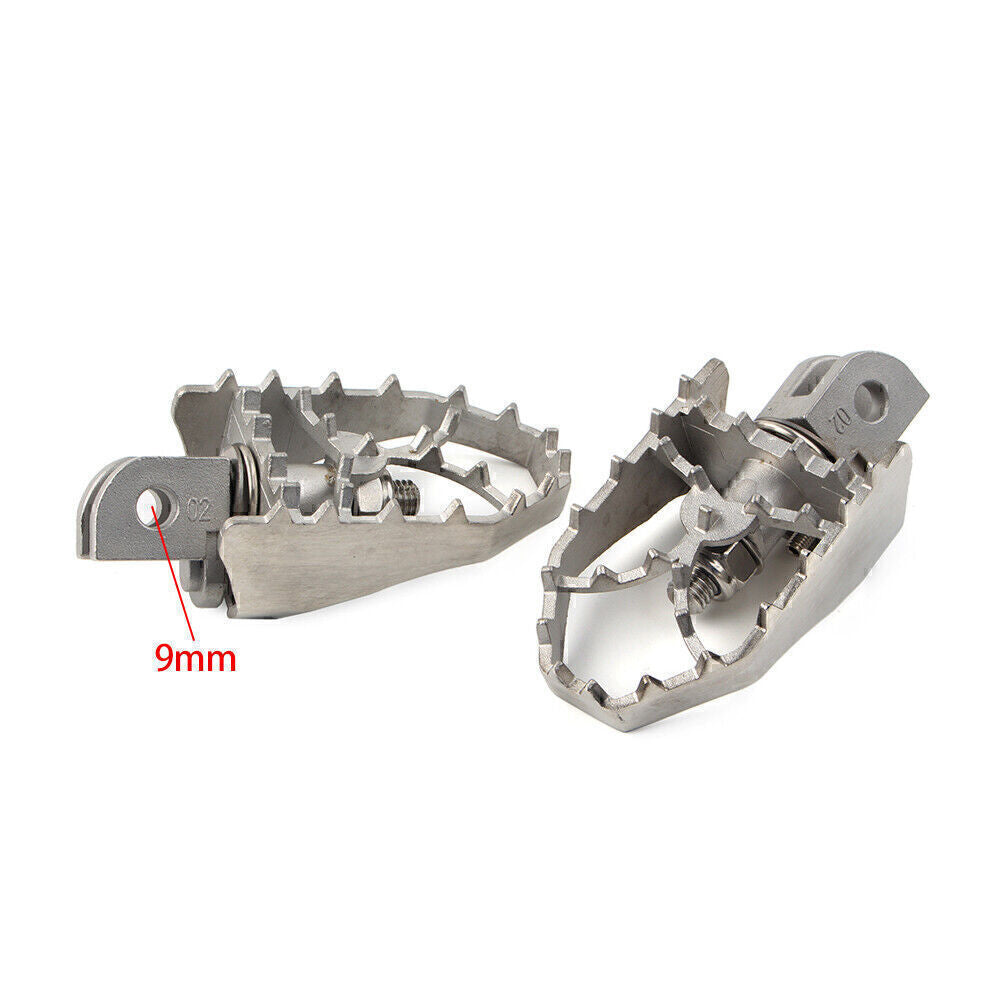 Adjustable Front Foot Pegs Footrests Pedal Fit for Yamaha TRACER 900/GT FJ-09 15-20