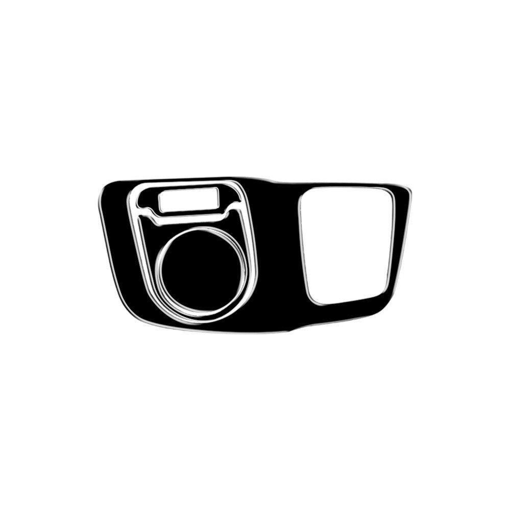 4Pcs Carbon Fiber Interior Door Pull Cover Trim for Jeep for Wrangler JK 2011-2017 v