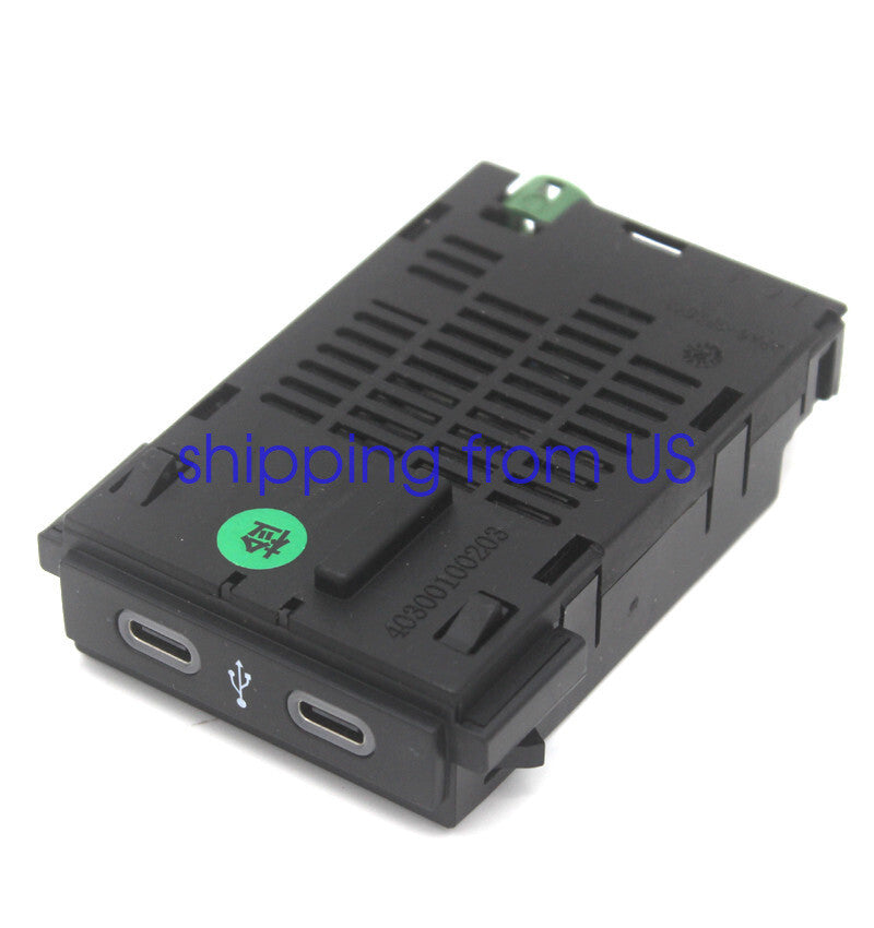 Front double Dual Usb Type-C Charger socket console for VW Id3 ID4 dozz ID6 v
