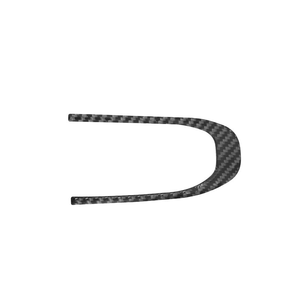 Carbon fiber dimmer light button frame cover for modern for Veloster JS 2019-22