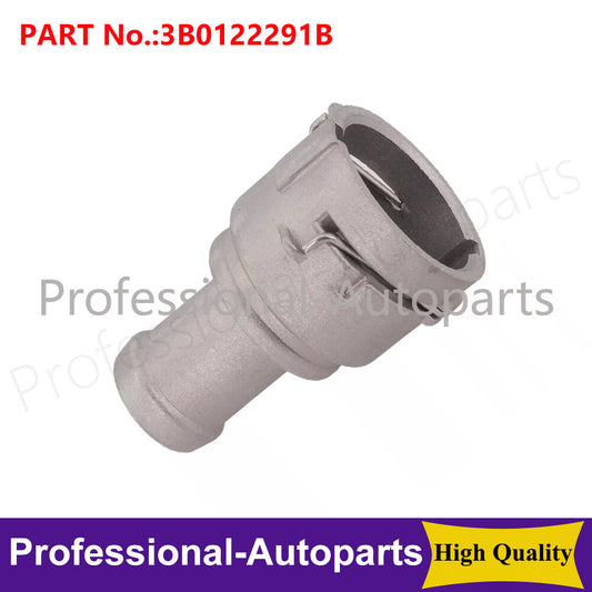 Aluminum heater coolant hose connector flange suitable for Volkswagen for Passat , for Golf , for Jetta , for Audi A3