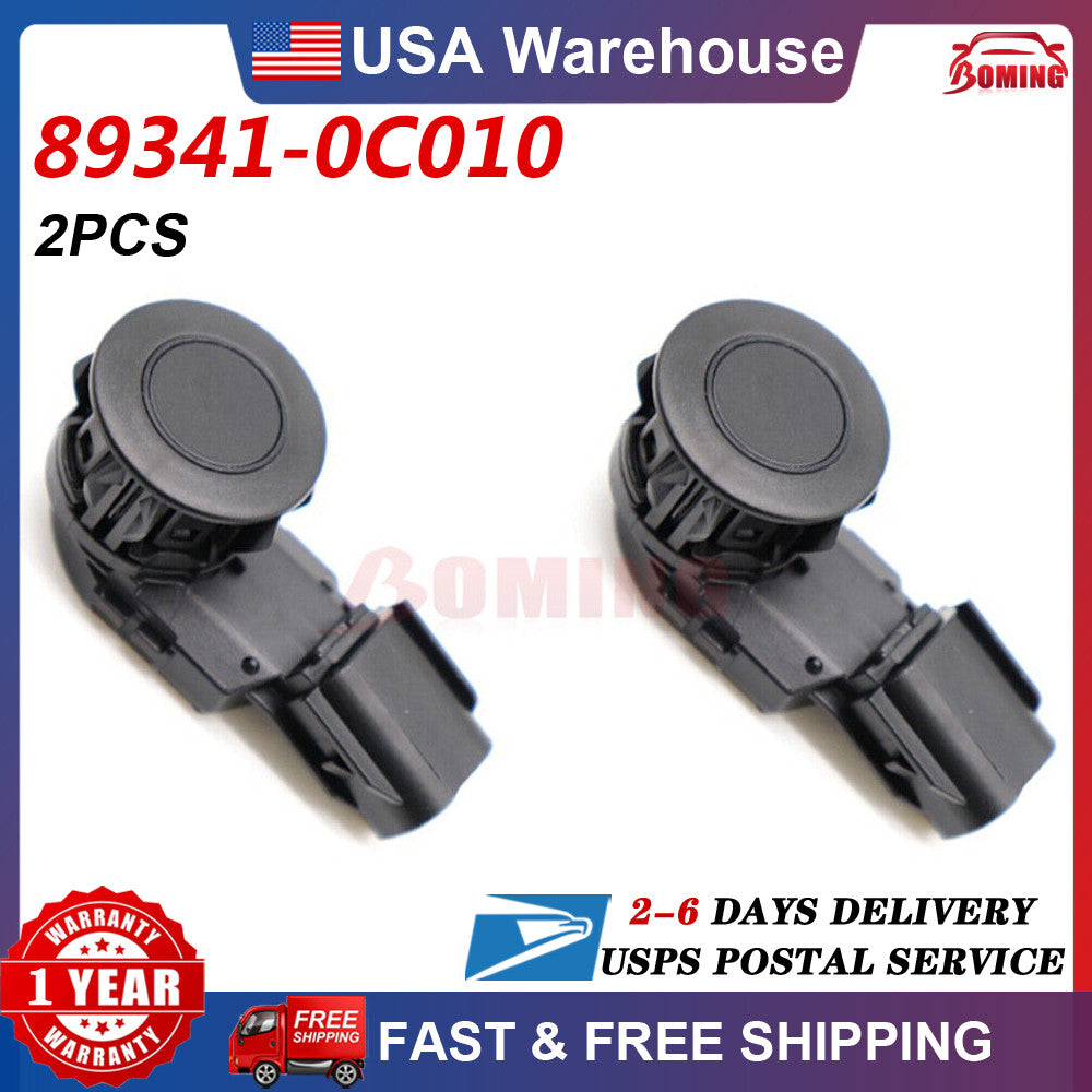 2x Bumper Parking Sensor 893410C010 for Toyota Tacoma 2015-2022 Tundra 2014-2021