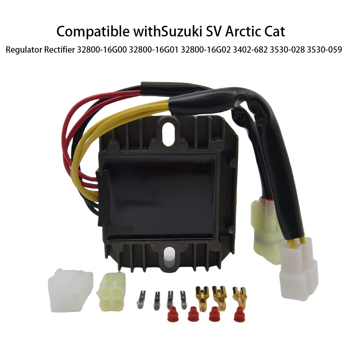 Regulator/rectifier 32800-16G00 32800-16G01 32800-16G02, compatible with for Suzuki . Q