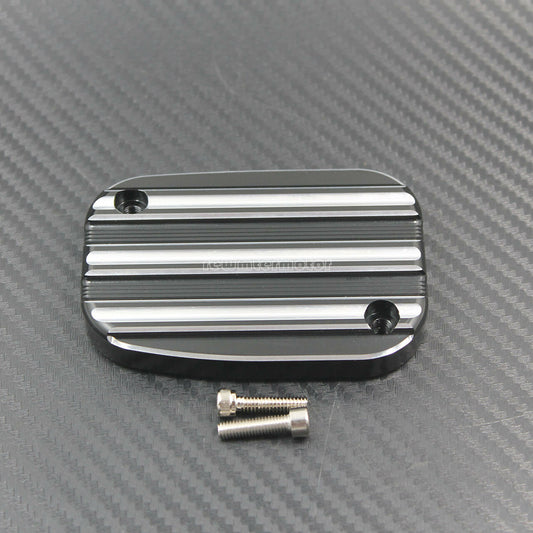 Left Cut Brake Master Front Cylinder Cover Fit for Harley FLHT FLTR CVO VRSCD