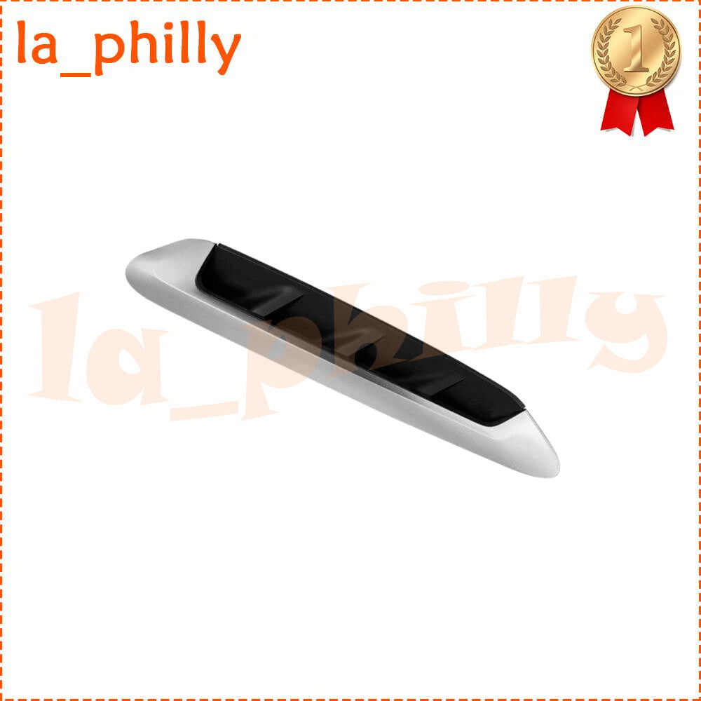For 2018 2019 2020 2022 for BMW X3 X4 Silver Left Fender Side Air Outlet Cover Trim