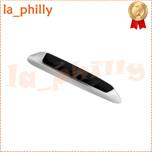 For 2018 2019 2020 2022 for BMW X3 X4 Silver Left Fender Side Air Outlet Cover Trim