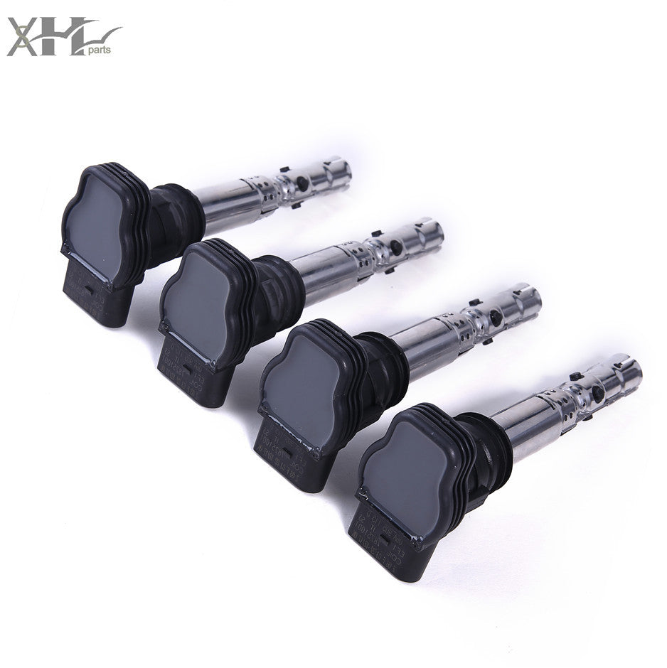 4Pcs Ignition Coils for VW for Golf for Jetta for Passat Beetle for Audi for A4 TT 1.8T 06B905115R