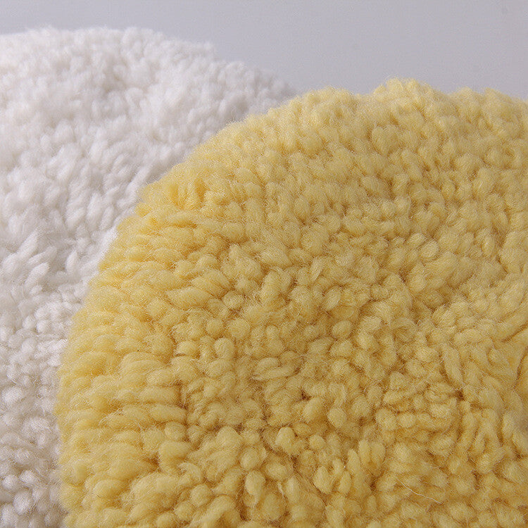 Superbuff 6-inch Wool Polishing Pad, Double-Sided Quick Cutting, Suitable for Automotive Use