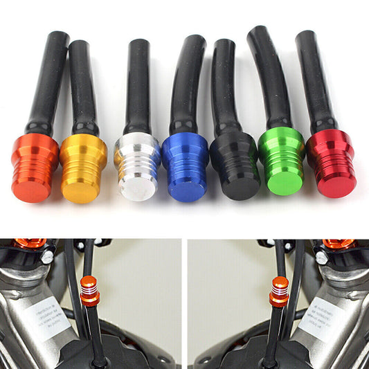7x CNC Gas Fuel Tank Cap Valve Vent Hose Tube for ATV Dirt Bike Pit Quad for Honda Q