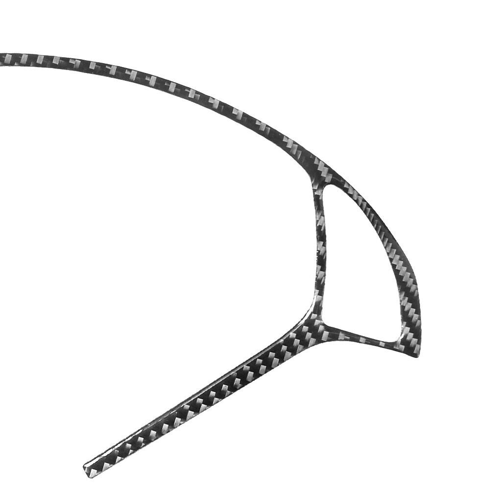 Carbon Fiber Steering Wheel Decorative Cover Trim for Infiniti G37 2010-2013 New n