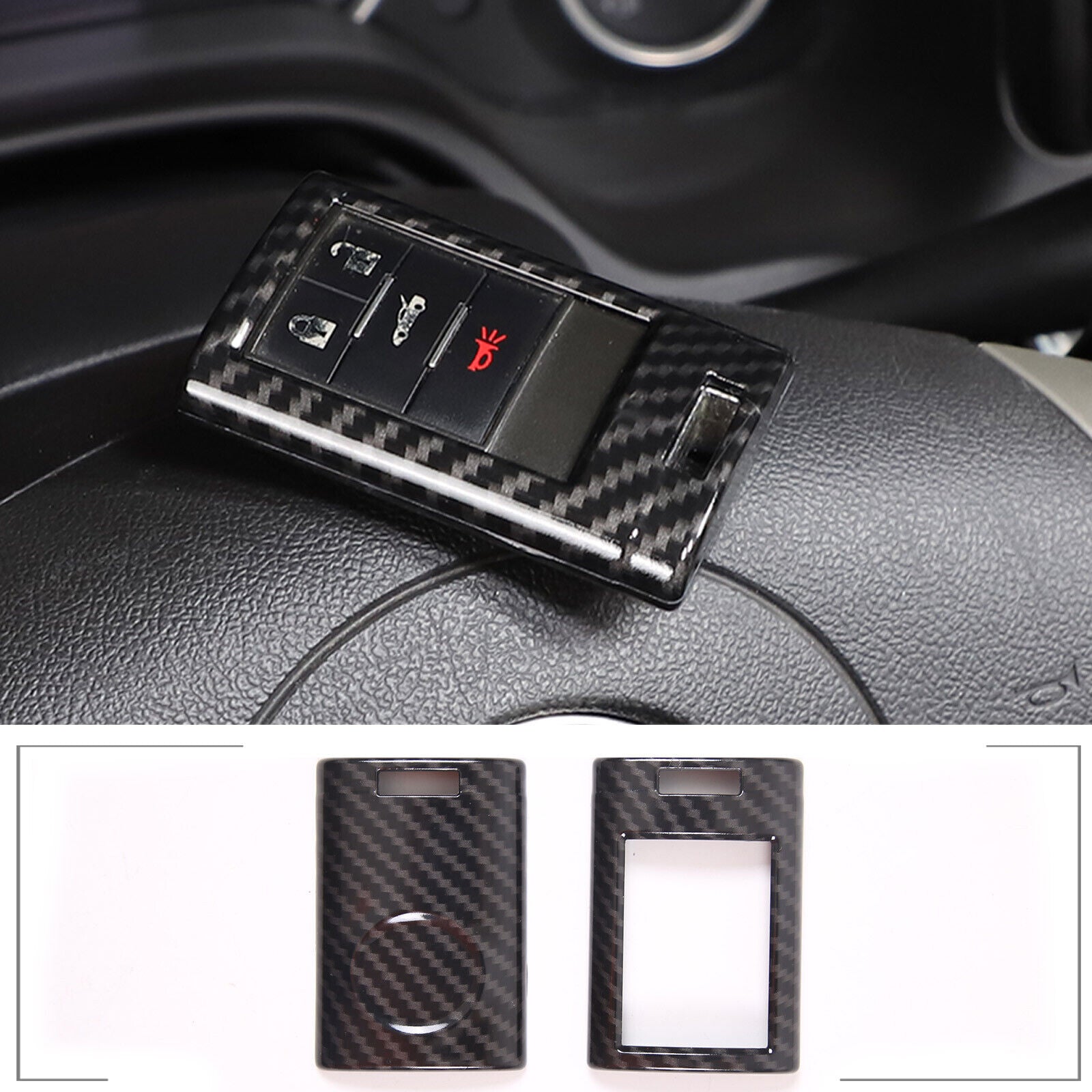 Black rear for seat center storage pocket, multi-functional, suitable for Corvette C8 2020-2023. Q