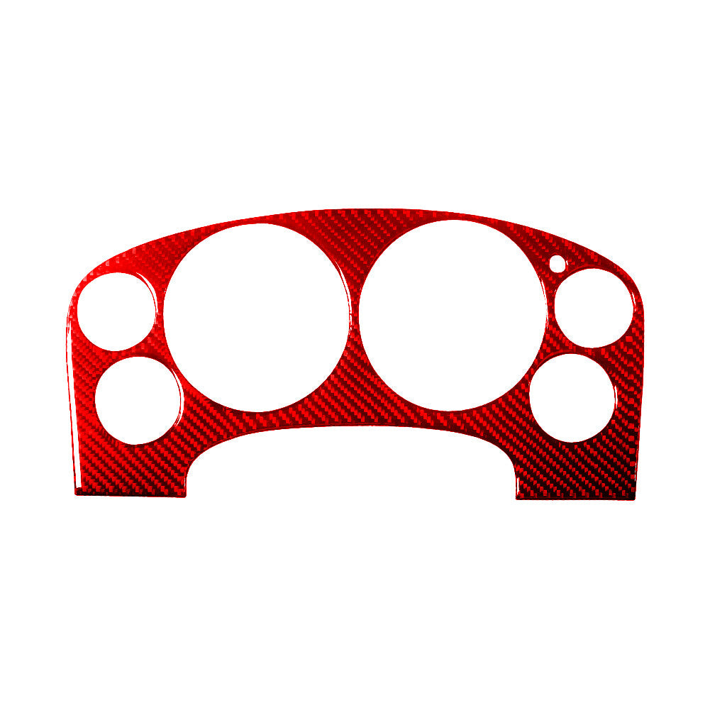 Red Carbon Fiber Lighting Control Cover For X3 F25 X4 F26 2011-2017 Type B v